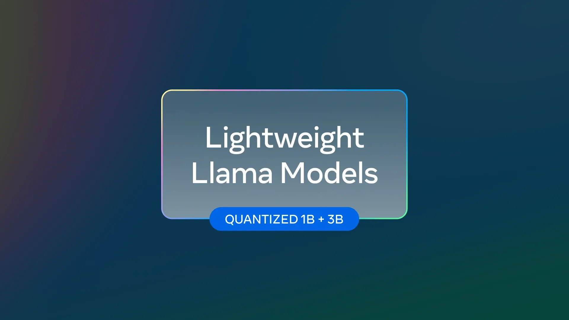 Llama 3.2 Quantized